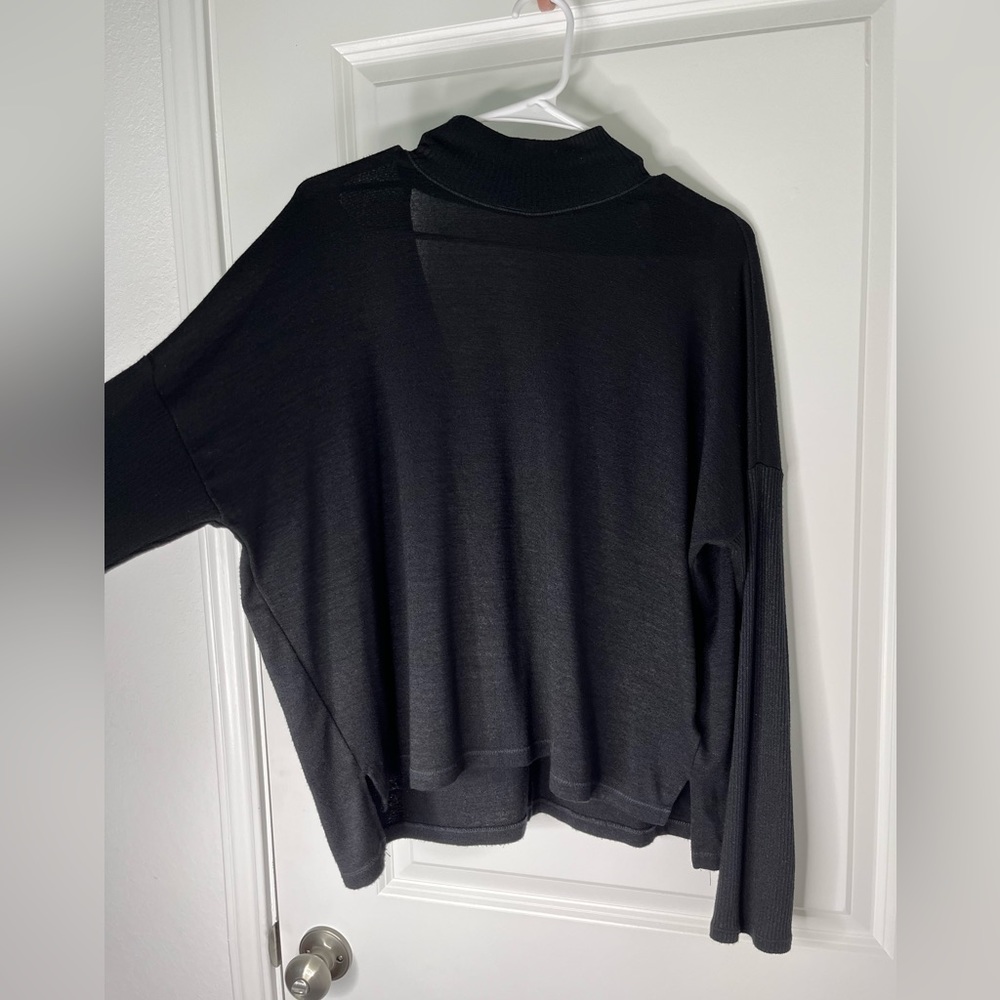 rag & bone Black Open-Back Sweater - Picture 8 of 9